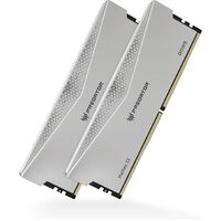 PREDATOR PALLASII DDR5 32GB Silver 16GBx2 6000Mhz 1R8 CL32 Silver Supports Intel XMP 3.0 and AMD EXPO CL32-38-38-76 1.35 V