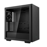 DeepCool CH510 Mid-Tower ATX Case Tempered Glass 1 x 120mm Fan 2 x 3.5 inch Drive Bays 7 x Expansion Slots