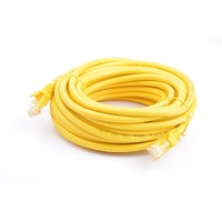 8Ware CAT6A Cable 10m - Yellow Color RJ45 Ethernet Network LAN UTP Patch Cord Snagless