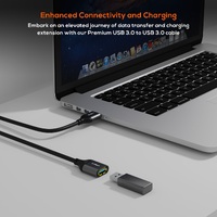 mbeat Tough Link 1.8m USB 3.0 to USB 3.0 Extension Cable  Plug-and-Play Adaptive Practicality