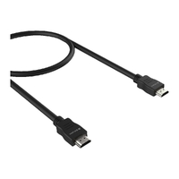 Verbatim HDMI Cable 1m - Black Support 4K FHD