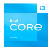 Intel i3 13100 CPU 3.1GHz (4.5GHz Turbo) 13th Gen LGA1700 4-Cores 8-Threads 12MB 60W UHD Graphics 730 Retail Raptor Lake with Fan