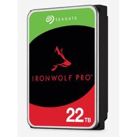 Seagate ST22000NT001 22TB IronWolf Pro 3.5' SATA3 NAS Hard Drive 24x7 Performance 7200 RPM 256MB Cache HDD. 5 Years Warranty