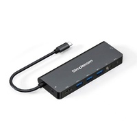 Simplecom CHT590 USB-C SuperSpeed 9-in-1 Multiport Docking Station HDMI 2.0