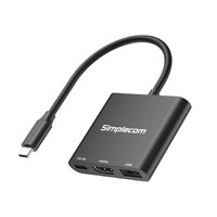 Simplecom DA320 USB-C 3-In-1 Adapter USB 3.2 Gen 1 5Gbps PD HDMI 2.0 4K 60Hz