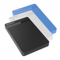 Simplecom SE203 Tool Free 2.5 inch SATA HDD SSD to USB 3.0 Hard Drive Enclosure - Blue Enclosure