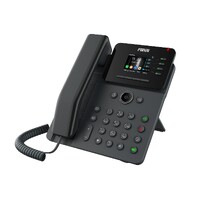 Fanvil V61W Prime Business Phone 2.4-inch color screen, HD audio, HAC, Wi-Fi. Bluetooth, PoE Support 6-way Audio conference, EHS