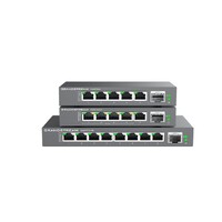 Grandstream GWN7700MP Unmanaged 2.5G Multi-Gigabit Network Switches provide high-speed network connectivity PoE Ports 4