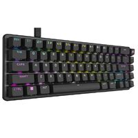 CORSAIR K65 PRO Mini 65pct OPX RGB Optical-Mechanical Backlit RGB LED CORSAIR OPX ICUE PBT DS  Black Ultra compact Gaming Keyboard