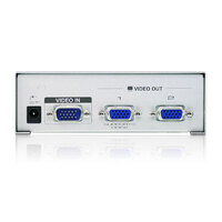 Aten Video Splitter 2 Port VGA Splitter 350Mhz 1920x1440 60Hz Cascadable to 3 levels (Up to 8 Outputs)