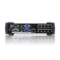 Aten Professional Video Splitter 8 Port VGA Video Splitter over Cat5 w  Audio and RS-232 1920x1200 60Hz or 150m Max 