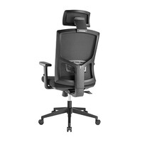 Brateck Ergonomic Mesh Office Chair with Headrest (655x675x1165-1265mm) Up to 150kg - Mesh Fabric 