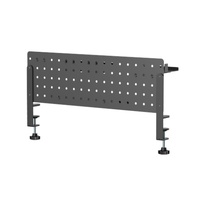 Brateck GMPB-05-02-B CLAMP-ON DESK PEGBOARD ORGANIZER WITH STORAGE KITS (BLACK)