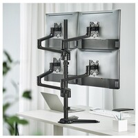 Brateck LDT72-T048 PREMIUM ALUMINUM ARTICULATING MONITOR STAND from 17 inch-32 inch weight capacity 6kg 180 degree Rotation