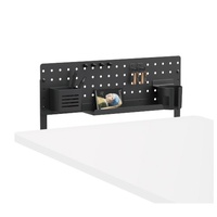 Brateck PB-007-01-B DESK PEGBOARD ORGANIZER WITH STORAGE KITS  (BLACK)