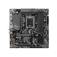 MSI PRO B760M-A WIFI  mATX Motherboard 4x DDR5~128GB 2x PCI-E x 16 1x PCI-E x 1 2x M.2 4x SATA 4x USB 3.2  2x USB 2.0