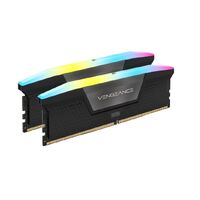 Corsair Vengeance RGB 32GB (2x16GB) DDR5 UDIMM 6000MHz C36 1.4V Desktop Gaming Memory Black Mac