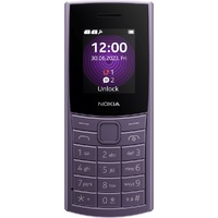 Nokia 110 4G - Purple (1GF018NPF1L01)AU STOCK 1.8 inch Dual SIM 1450mAh 2YR