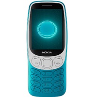 Nokia 3210 4G - Scuba Blue (1GF025CPJ2L04) AU STOCK, 2.4 ft,  2.8 ft, 64 128MB, 2MP, Dual SIM, 1450mAh Removable, 2YR