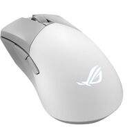 ASUS ROG Gladius III Wireless AimPoint Moonlight White Gaming Mouse, 36,000dpi Optical Sensor, Tri-mode Connectivity, ROG SpeedNova, 79g, Swappable S