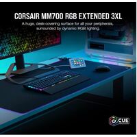 Corsair MM700 RGB 3XL - ICUE Dynamic Three Zone RGB  low friction micro-texture surface Ultimate Gaming Setup.1220mm x 610mm Mousemat