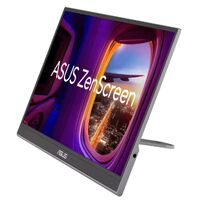 ASUS MQ16AHE 16 ft ZenScreen Portable Monitor, FHD (1920 x 1080), OLED, 100pct DCI-P3, 1 ms Response Time, HDR-10, USB Type-C, Mini HDMI