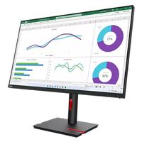 LENOVO ThinkVision T32H-30 31.5 inch 32 inch 60Hz QHD Monitor 2560 x 1440 16:9 4ms IPS Height Adjustable Tilt Pivot Swivel HDMI DP Ethernet USB VESA 3