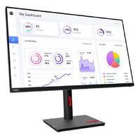 Lenovo ThinkVision T32p-30 31.5 inch 32 inch UHD Monitor IPS 4K 3840x2160 16:9 Anti-Glare Height Adjustable Tilt Swivel Pivot DP HDMI USB-C Audio 4xUS