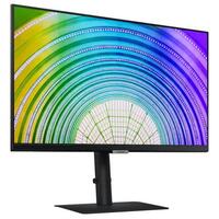 Samsung S6U 24' 2K QHD 75Hz FreeSync HDR10 IPS Monitor USB-C LAN 2560x1440 5ms Height Adjust Tilt Swivel Pivot DisplayPort HDMI 3xUSB-A VESA PiP PbP