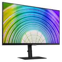 Samsung S6U 27' 2K QHD 75Hz FreeSync HDR10 IPS Monitor USB-C LAN 2560x1440 5ms Height Adjust Tilt Swivel Pivot DisplayPort HDMI 3xUSB-A VESA PiP PbP