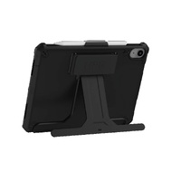 UAG Scout Apple iPad (10.9 inch) (10th Gen) with KickStand and Hand strap Case- Black (12339HB14040)