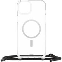 OtterBox React Necklace MagSafe Apple iPhone 15 Plus   iPhone 14 Plus (6.7 inch) Case Clear - (77-93579) DROP Military StandardDetachable Nylon Rope