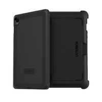 OtterBox Defender Samsung Galaxy Tab S9 FE Case Black - (77-95041) DROP 2X military standard Multi-layer  Built-in screen protector Rugged design