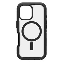 OtterBox Defender XT MagSafe Apple iPhone 16 Plus Case Clear Black - (77-96044), DROP 5X Military Standard,Multi-Layer, Raised Edges, Rugged