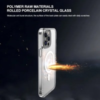 Phonix Apple iPhone 12   iPhone 12 Pro Clear Rock Hard Case with MagSafe