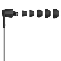 Belkin SoundForm Headphones With USB-C Connector (USB-C Headphones) - Black (G3H0002fqBKV2), Sweat and Splash Resistance, Built-In Microphone, 2YR