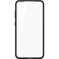 OtterBox React Samsung Galaxy S24 5G (6.7 inch) Case Clear Black - (77-94666)DROP Military StandardRaised EdgesHard CaseWireless Charging Compatible