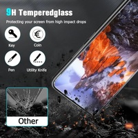 USP Samsung Galaxy S23 FE 5G (6.4 inch) Tempered Glass Screen Protector : Full Coverage 9H Hardness Bubble-free Anti-fingerprint Original Touch Feel