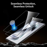 USP Samsung Galaxy S24 5G (6.7 inch) Tempered Glass Screen Protector : Full Coverage 9H Hardness Bubble-free Anti-fingerprint Original Touch Feel