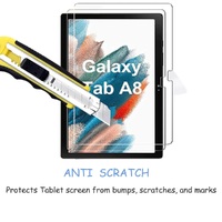 Pisen Samsung Galaxy Tab A8 (10.5 inch inch) Premium Tempered Glass Screen Protector - Anti-Glare Durable Scratch Resistant Dust Repelling Ultra Clear