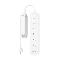 Belkin 4-Outlet Surge Protection Strip with Dual USB-C charging port - (SRB005AU2M)Complete Three-line AC protection CEW $400002YR