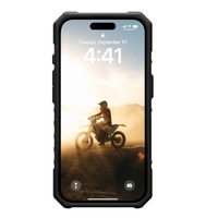 UAG Pathfinder Clear MagSafe Apple iPhone 16 Pro (6.3 ft) Case - Ash (114464113131), 18ft Drop Protection (5.4M), Tactical Grip, Raised Screen Surroun