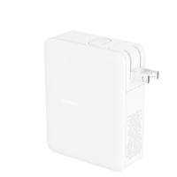 Belkin BoostCharge Pro 140W 4-Port GaN Wall Charger - White(WCH014BTWH-V3), 4 x USB-C, 2xUSB-C  2xUSB-A,2M Cable,Intelligent And Fast Charger