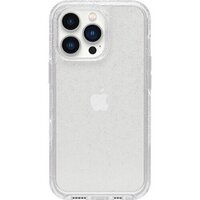 OtterBox Symmetry Clear Apple iPhone 13 Pro Case Stardust (Clear Glitter) - (77-83494) Antimicrobial DROP 3X Military Standard Raised Edges