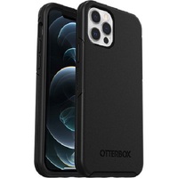 OtterBox Symmetry+ MagSafe Apple iPhone 12 / iPhone 12 Pro Case Black - (77-80138), Antimicrobial, DROP+ 3X Military Standard,Raised Edges,Ultra-Sleek