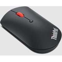 LENOVO ThinkPad Bluetooth Silent Mouse - Dual-Host Bluetooth 5.0 to Switch Between 2 DevicesDPI Adjustment: 2400 1600 800 1YR Battery Life
