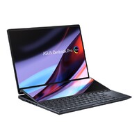 ASUS ZenBook Pro 14 Duo 14.5 inch 2.8K OLED TOUCH Intel I9-13900H 32GB DDR5 1TB SSD WIN 11 PRO nVidia RTX 4050 Pen Fingerprint ErgoSense KB Touchpad 1