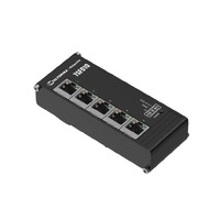 Teltonika Flat Ethernet Switch, 3-Pin Power Input, Flat and compact design, Plug-and-Play, 7-57 VDC, PSU excluded