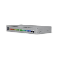 Ubiquiti UniFi NetworkPro Max 16 Switch16-port Layer 3 Etherlighting 2.5 GbE Power Supply 5V 25W Versatile Mounting Options.2Yr Warr Promo