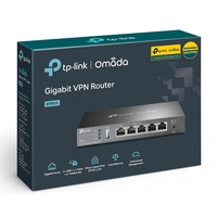 TP-Link TL-ER605 (TL-R605) SafeStream Gigabit Multi-WAN VPN Router PPPoE 1 WAN 3 Changeable WAN LAN Ports 10BASE-T Centralised Cloud Omada